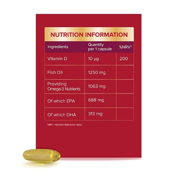 Seven Seas Omega-3 Max Strength with Vitamin D