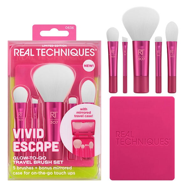REAL TECH GLOW TO GO TRAVEL SET VIVID