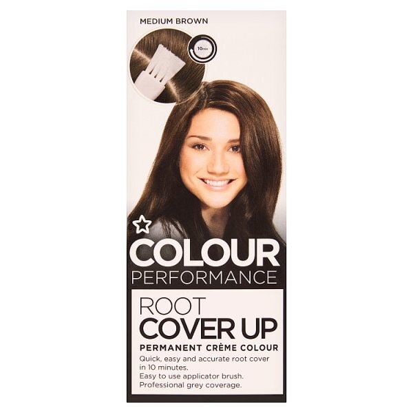Superdrug Performance Root Cover Up Medium Brown 5.0