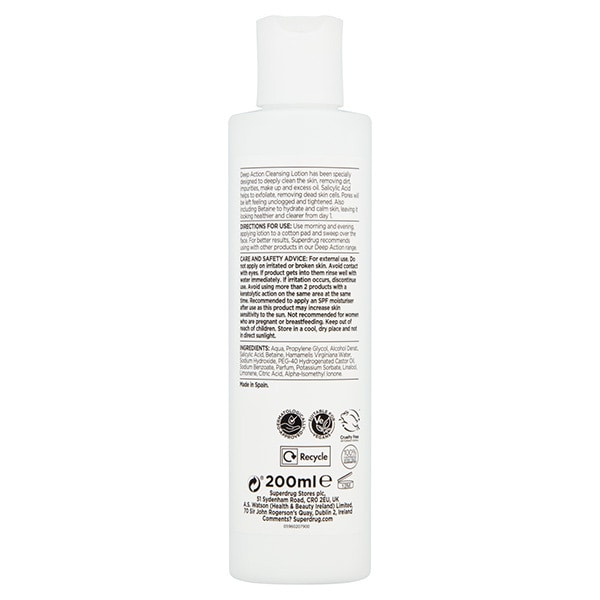 Deep Action Cleansing Lotion 200ml