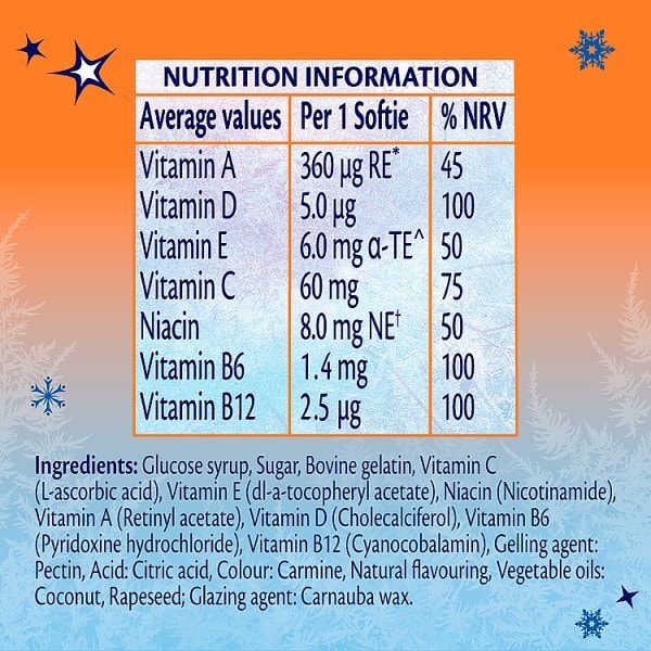 Haliborange Disney Frozen Multivit Strawberry Softies 60S