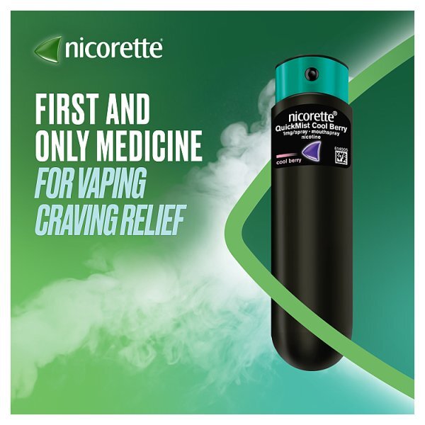 Nicorette® QuickMist Berry 1mg Mouthspray Duo (Stop Smoking)