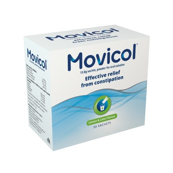 Movicol Lemon & Lime Sachets - 30 Stick Sachets