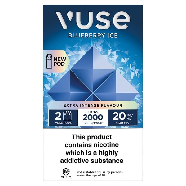 Vuse Pro Pods Blueberry Ice 20Mg
