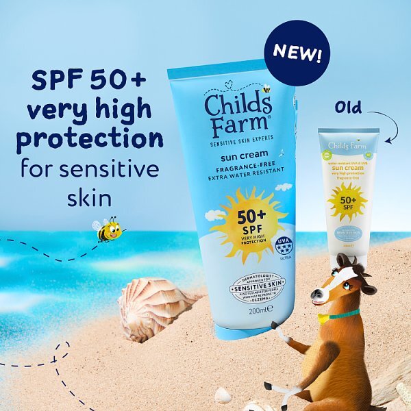 Childs Farm Spf50+ Roll On Fragrance-Free 50Ml