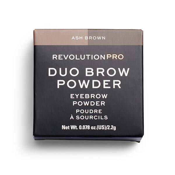 Revolution Pro Duo Eyebrow Powder Ash Brown