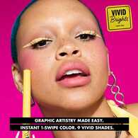 Nyx Pmu Vivid Brights Liquid Eyeliner - Had Me At Yellow