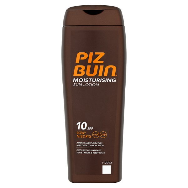 Piz Buin in Sun Moisturising Sun Lotion SPF 10 Low 200ml