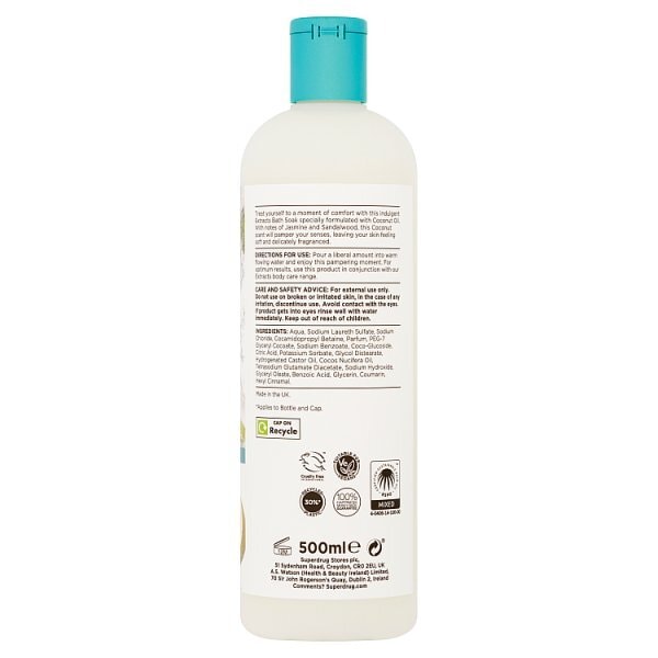 Superdrug Extracts Coconut Bath Soak 500ml