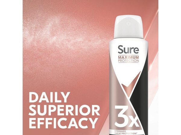 Sure Maximum Protection Invisible Anti-Perspirant Aerosol 150 ml