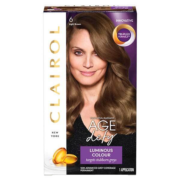 Nice n Easy Age Defy Hair Dye Light Brown 6