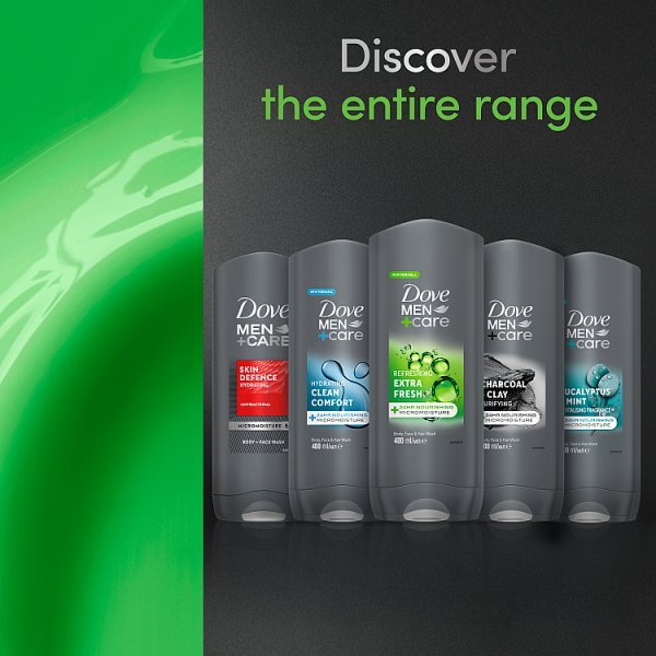 Dove Men+Care Refreshing Extra Fresh 3in1 Hair, Face & Body Wash 400ml