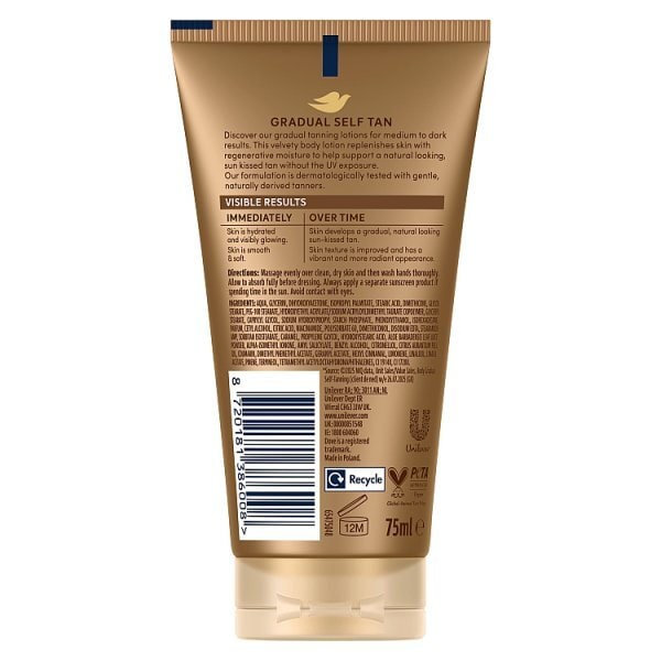 Dove DermaSpa Summer Revived Face Cream 75ml