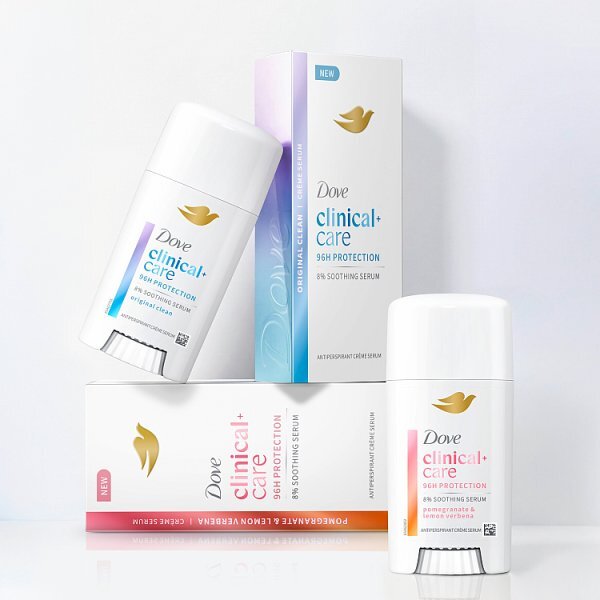 Dove Clinical + Care Pomegranate & Lemon Verbena Anti-Perspirant Cream Serum 60ml