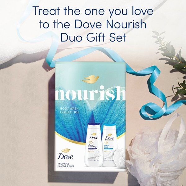 Dove Nourish Duo Gift Set 2 piece