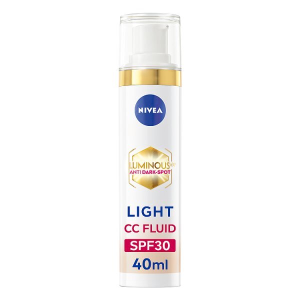 DNR NIVEA Luminous 630 Anti Dark Mark CC Face Fluid Light SPF30 40Ml