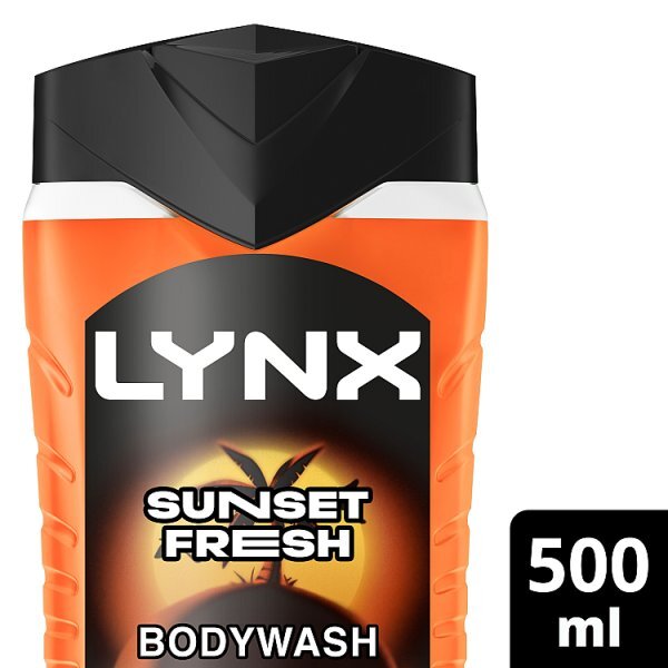 Lynx Bodywash Shower Gel Sunset Fresh 500Ml