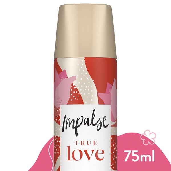 Impulse Body Spray Deodorant True Love 75ml