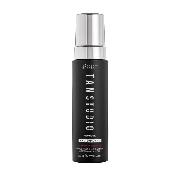 BPerfect Tan Studio Tanning Mousse Medium/Dark Raspberry Scented 200Ml
