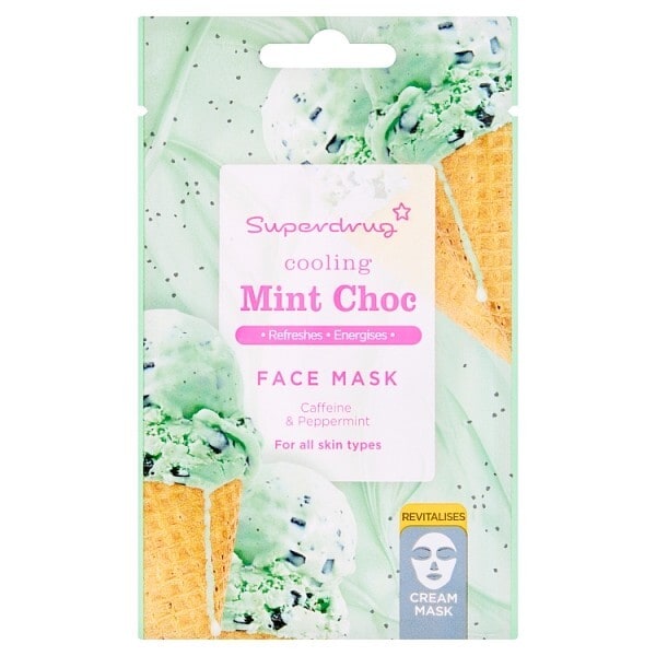 Superdrug Mint Choc Chip Cream Mask 10ml