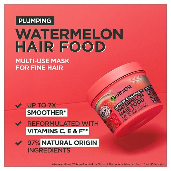 Garnier Ultimate Blends Hair Food Watermelon Hair Mask 390ml