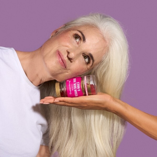 Superdrug Skin Hair & Nails Vegan Gummies 60s