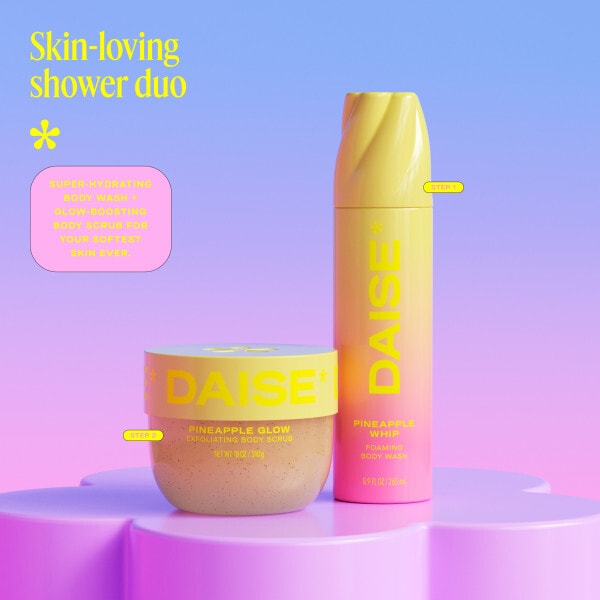 Daise Foaming Body Wash Pineapple 265 Ml