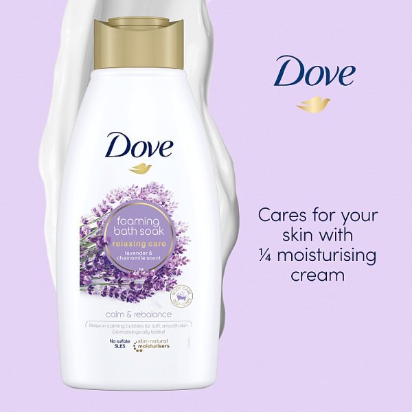 Dove Relaxing Care Foaming Bath Bath Soak 450 ml