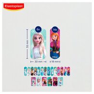 Elastoplast Disney Frozen II Painless Kids, 20 Plasters