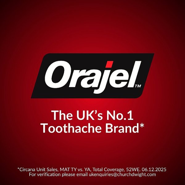 Orajel Dental Gel Toothache Relief 5.3g