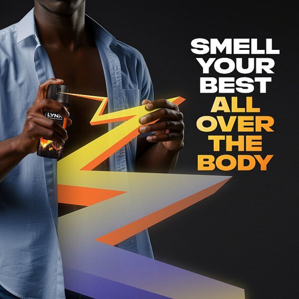 Lynx Fine Fragrance Collection Midnight Amber Premium Body Spray 150ml