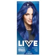 LIVE UltraBrights Semi-permanent Blue Hair Dye Electric Blue