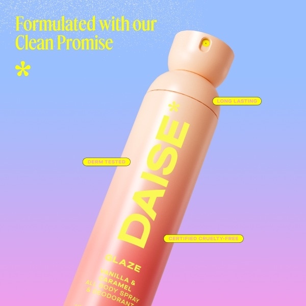 Daise All Body Spray & Deodorant Vanilla & Caramel 120 Ml