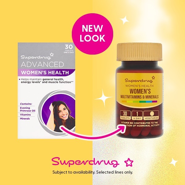 Superdrug Multivitamins For Women 30s