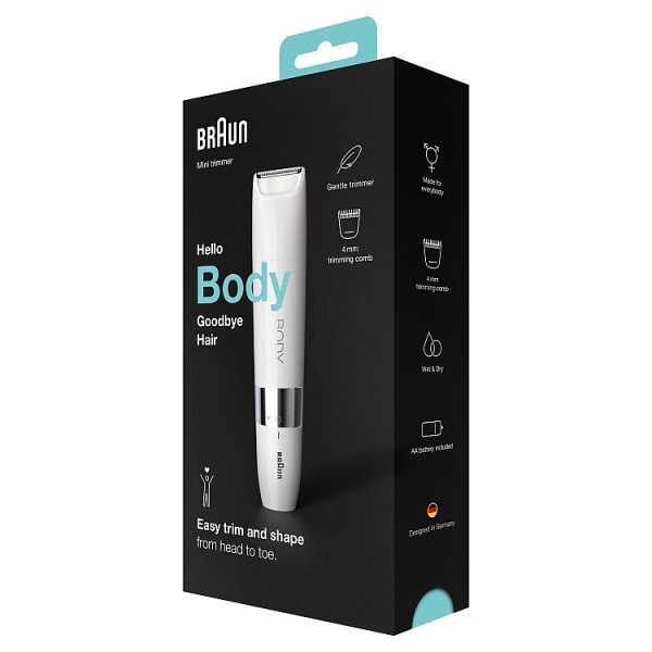 Braun Body Groom Mini Trimmer BS1000