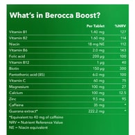 Berocca Boost Energy Vitamin Effervescent 10 Tablets