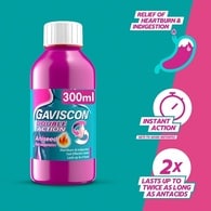 Gaviscon Heartburn & Indigestion Double Action Aniseed 300ml