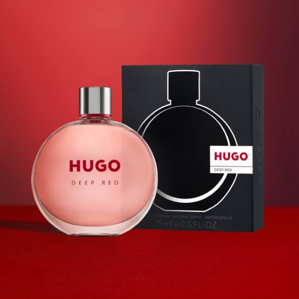 Hugo Deep Red Eau De Parfum For Women 75Ml