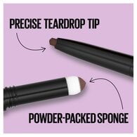 Maybelline Express Brow Duo Pencil + Powder, Medium Brown