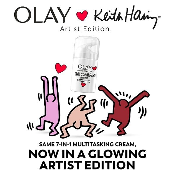 Keith Haring - Olay Total Effects BB Cream Fair SPF15 50ml