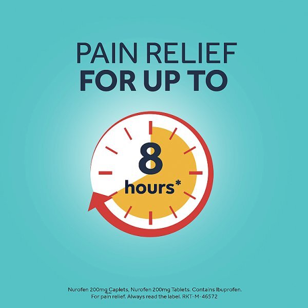 Nurofen Targeted Pain Relief Ibuprofen 200mg Tablets 12s