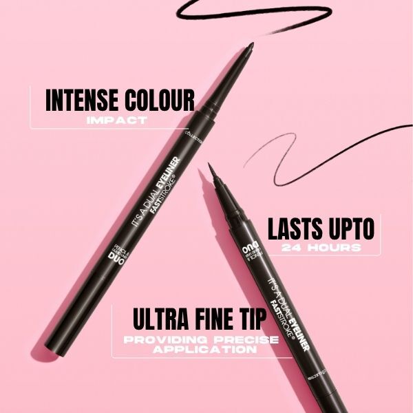 Collection Fast Stroke - It's A Dual Eyeliner 1 Black