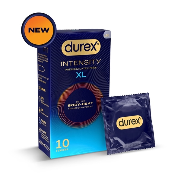 Durex Intensity Condom Wide Fit 10S