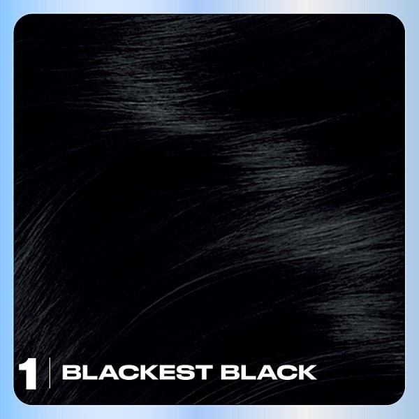 Clairol Nice'N Easy Crème Permanent Hair Dye 1 Blackest Black