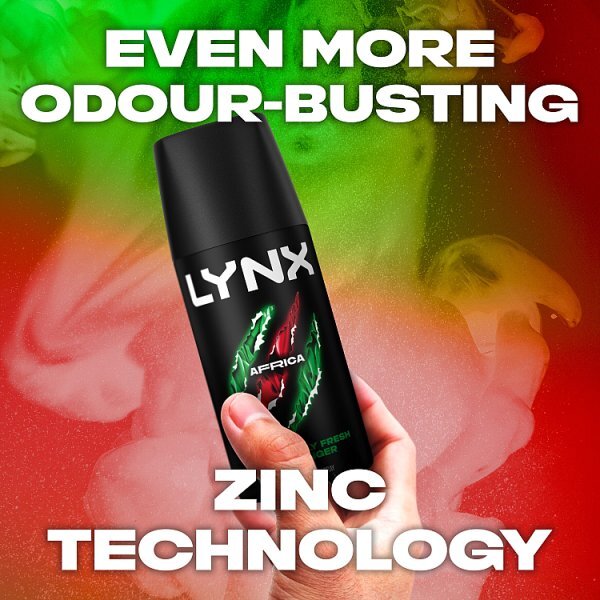 Lynx Africa Aerosol Body Spray 35 ml