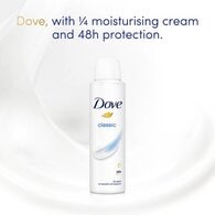 Dove Women Antiperspirant Deodorant Classic Aerosol 200ml