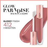 L'Oreal Paris Glow Paradise Balm-In-Gloss 412 Heighten