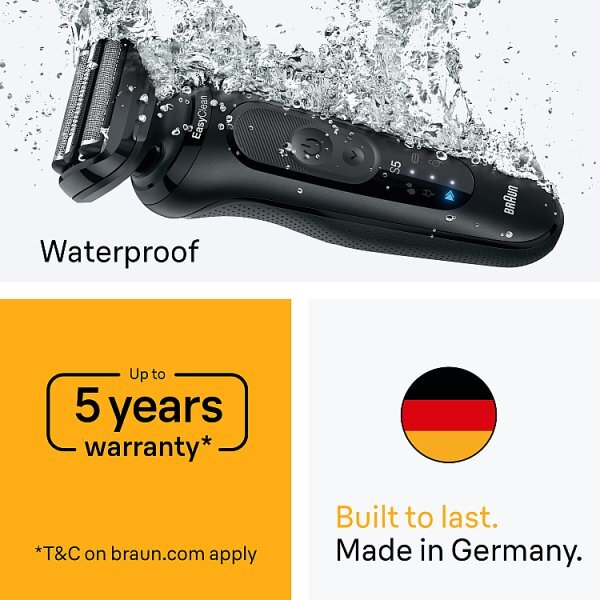 Braun Series 5 Electric Shaver For Men, 52-N1200s