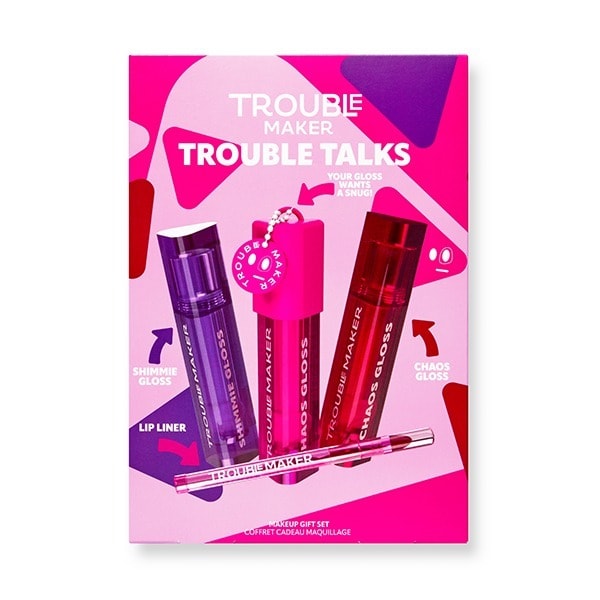 Trouble Maker Trouble Talks Lip Gift Set