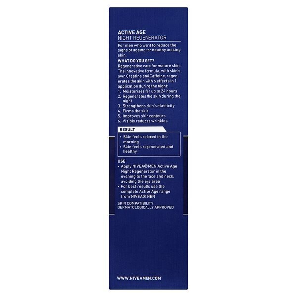 Nivea Men Active Age Night Regenerator 50ml